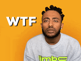 What The Fuck Wtf GIF by Aminé
