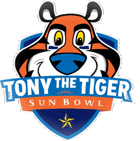 sunbowlassociation sba tony the tiger sun bowl sunbowl GIF