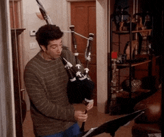 Season 7 Bagpipes GIF by Friends