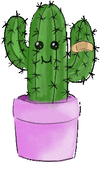 Cactus Artisa Sticker