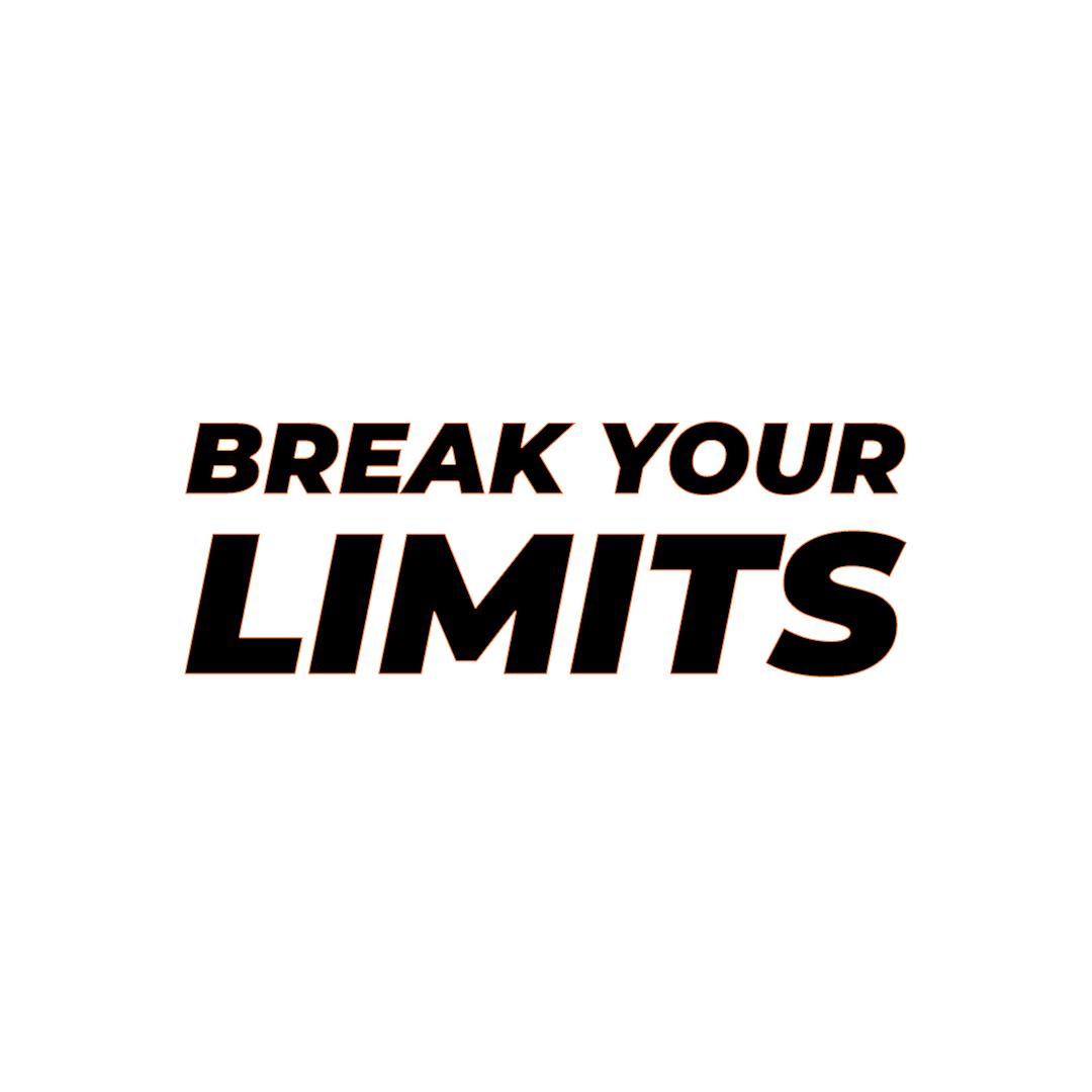 Break Your Limits Sticker by qatro_fit