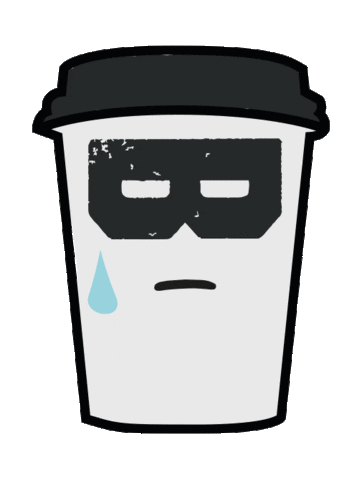 Coffeecup Sticker by Bandido Coffee