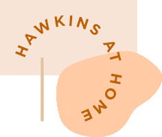 Hawkins New York Sticker