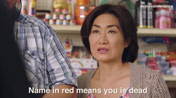 Korean Means You Is Dead GIF by Kim's Convenience