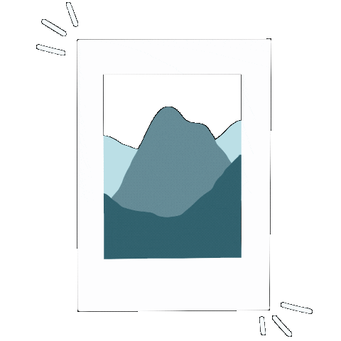 Mountain Sticker