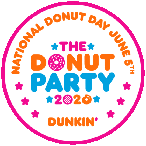 Dunkin Donuts Donut Sticker by Dunkin’
