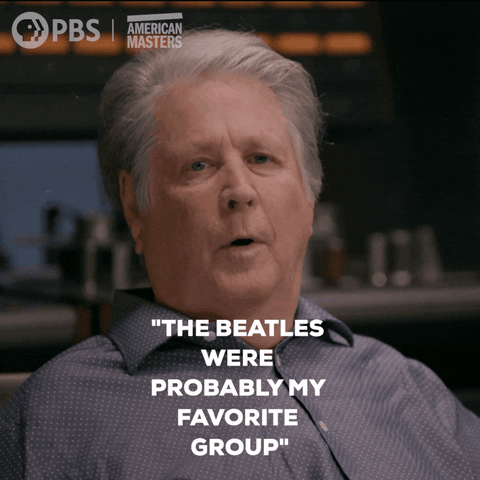The Beatles GIF by American Masters on PBS
