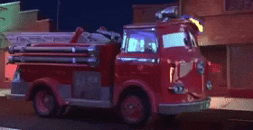 Cars Fire Truck GIF