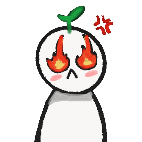 Angry Sticker by Bai Xian Asia Institute