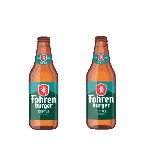 Cheers Zum Wohl Sticker by Fohrenburger