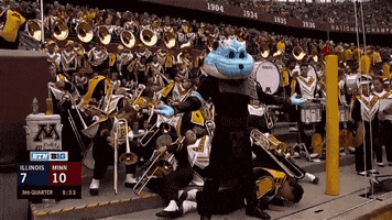 mascot GIF by Goldy the Gopher - University of Minnesota