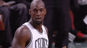 Kevin Garnett Reaction GIF by Boston Celtics
