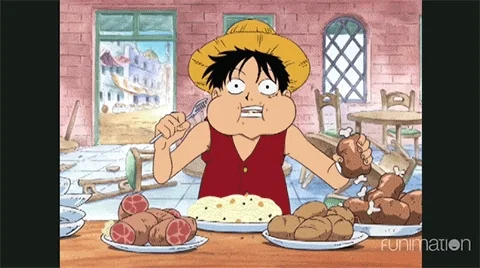 Hungry One Piece GIF