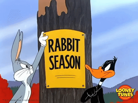 Yell Bugs Bunny GIF by Looney Tunes