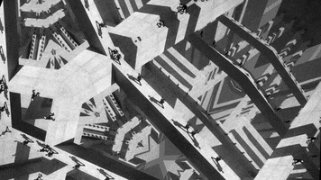 Black And White Geometry GIF by Tears For Fears