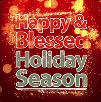 Merry Christmas Happy Holidays GIF
