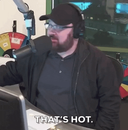 Thats Hot GIF by The Woody Show