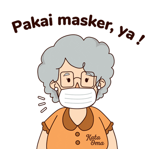 Kata Oma ID Sticker