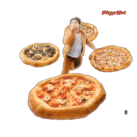 Pizza Sourdough Sticker by PizzaHutID