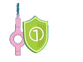 Bob Defense Sticker by Curaprox