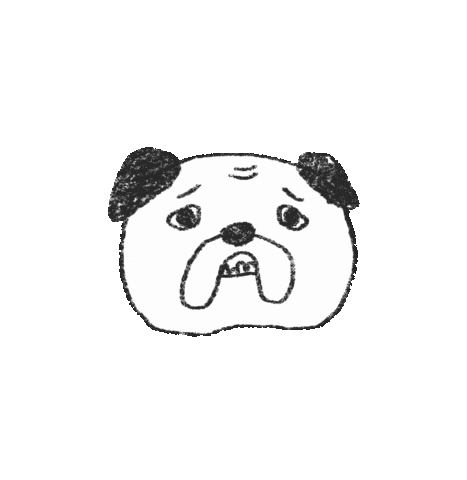 Dog Pug Sticker