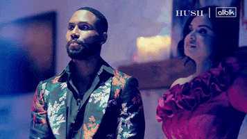 Get Out Hush GIF by ALLBLK