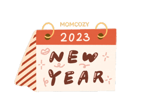 New Year Sticker by Momcozy