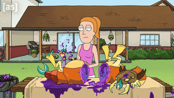 Chopping Rick And Morty GIF by Adult Swim