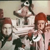 santa claus conquers the martians cult classics GIF by absurdnoise