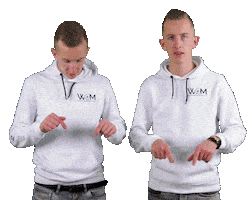 New Post Pointing Sticker by West Country Media