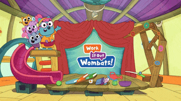 Work It Out Wombats! GIF