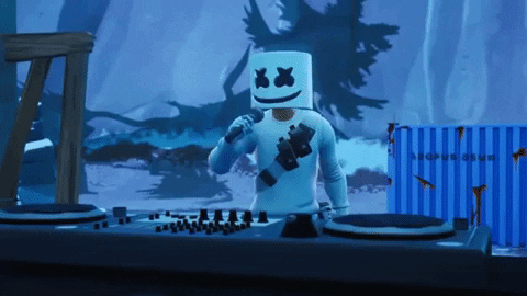 Marshmello Alone Fortnite Music Video Gifs Find Share On Giphy