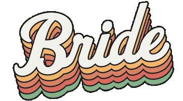 Wedding Bride Sticker by ATDesignco