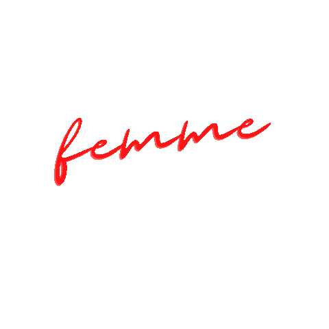 Femme Fatale Sticker by The Little Drawer