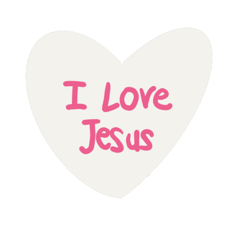 Love Ilovejesus Jesus Reallove Perfect Risa Smile Heart Corazon Corazón Pink Red Concuerdasdeamor Sticker