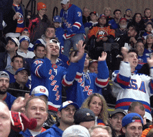 Team Spirit Clapping GIF by New York Rangers