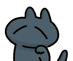 貓 愛心 Sticker