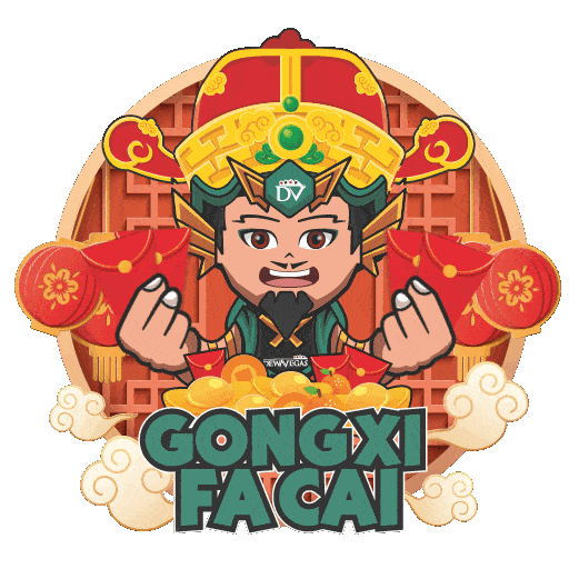 Gongxifacai Angpao Sticker by DEWAVEGAS ASIA