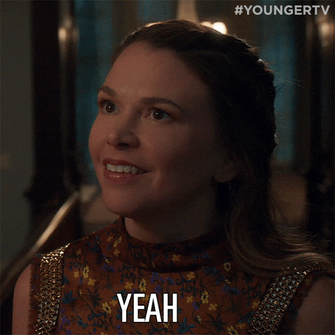 iagree suttonfoster GIF by YoungerTV