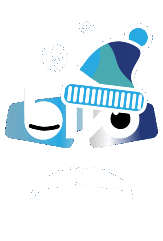 Winter Ski Sticker by Bivo