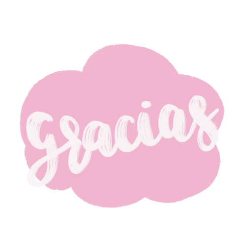 Thanks Gracias Sticker by soulstudioo