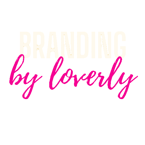 Branding Sticker by The Loverly Co