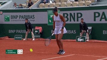 naomi osaka sport GIF by Roland-Garros
