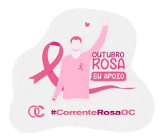 Outubrorosa Sticker by Grupo Oncoclínicas