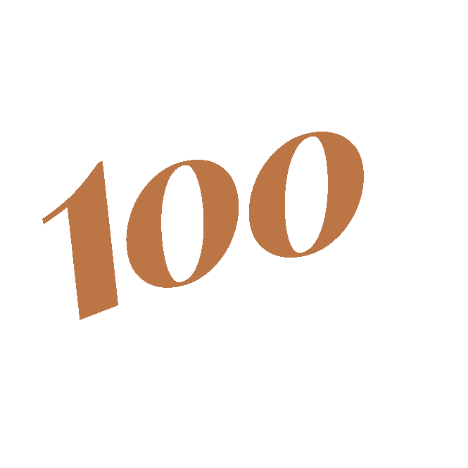 100 Sticker by Movesta
