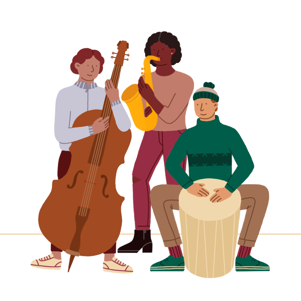 Band Jazz Sticker by Petra for iOS & Android GIPHY