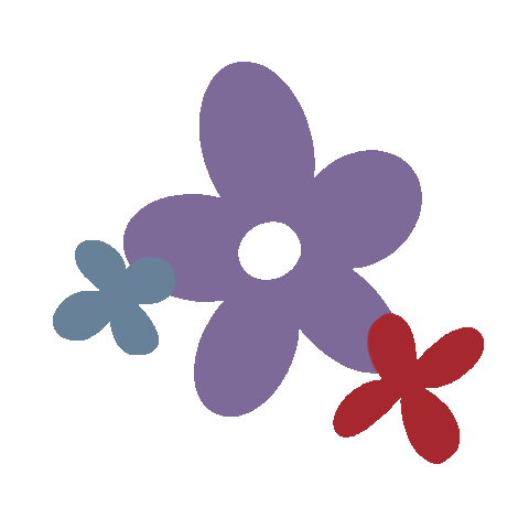 Flower Blooming Sticker