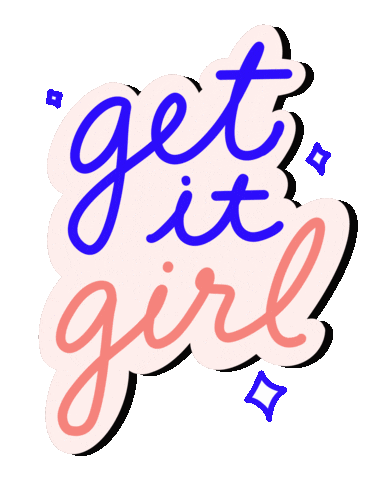 Women Power Girl Sticker by Fran Borzea