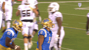 Excited Ucla Football GIF by Pac-12 Network