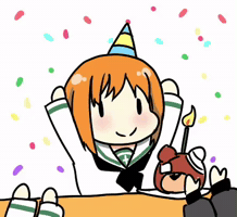 Happy Birthday Cake GIF